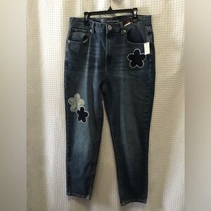 No Boundaries Flower denim nwt